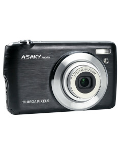 Photo Shuttle S-8 Nera: Fotocamera digitale compatta Asaky Slim